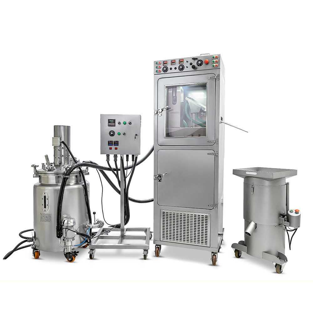 CBD oil Encapsulator for the production of CBD oil capsules, encapsulating CBD oil. Cbd products from oils, vaping pens, edibles, gummies and more.