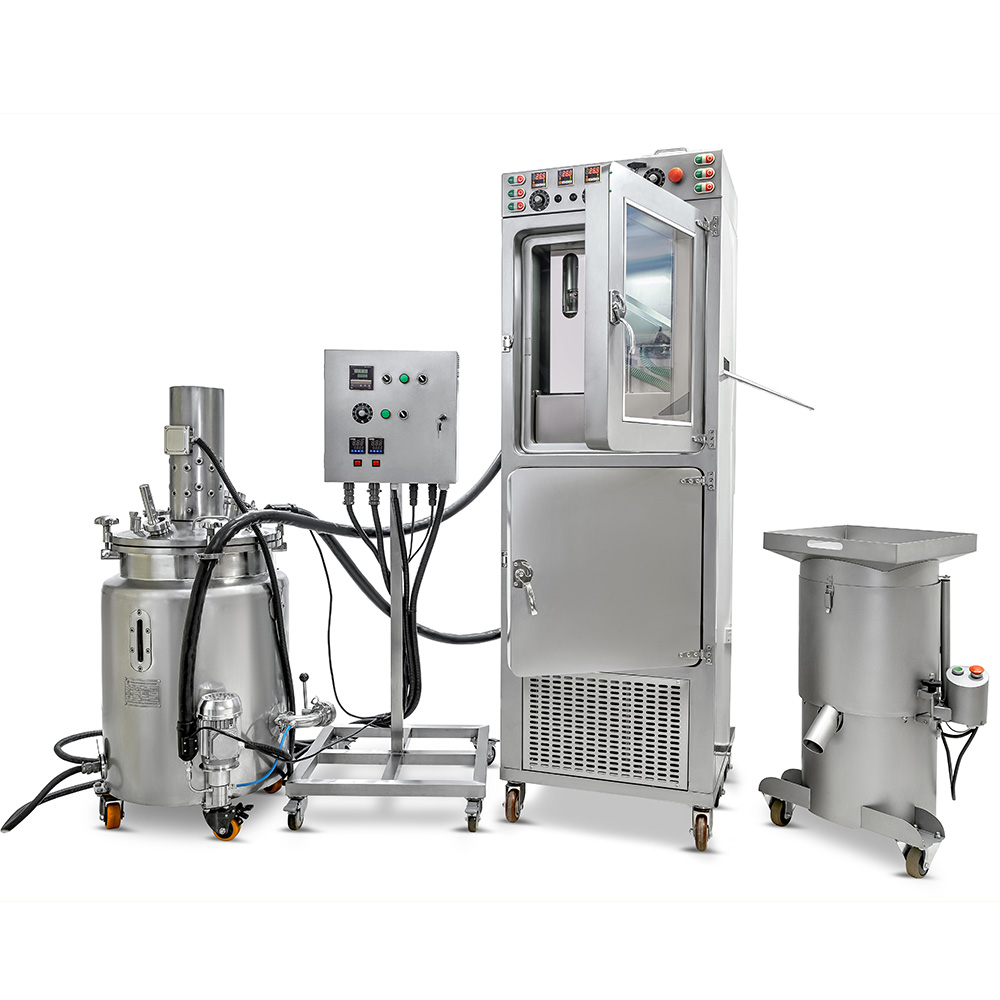CBD oil Encapsulator for the production of CBD oil capsules, encapsulating CBD oil. Cbd products from oils, vaping pens, edibles, gummies and more.