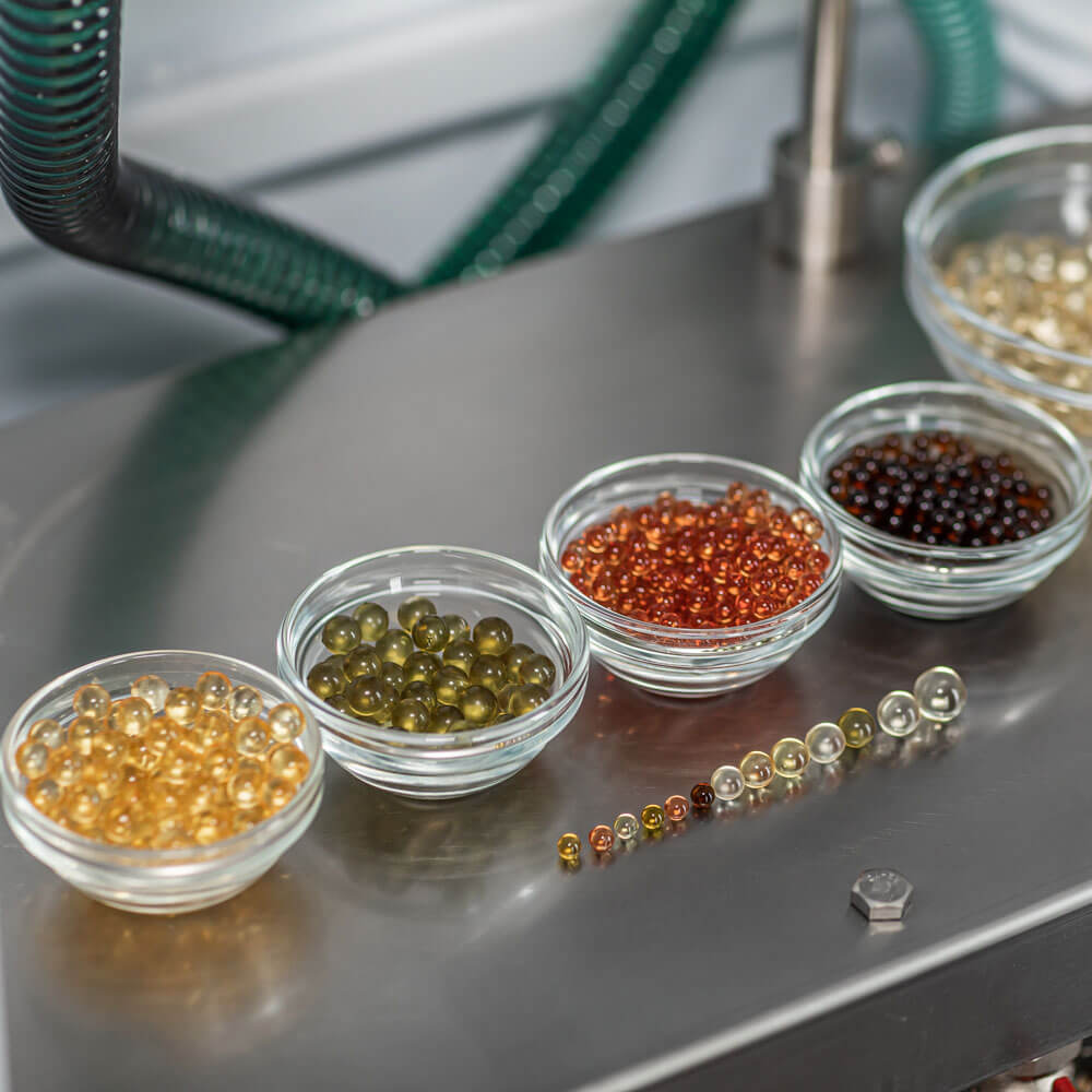 Marijuana oil Encapsulator for the production of Marijuana oil capsules, encapsulating Marijuana oil. Marijuana products from oils, vaping pens, edibles, gummies and more.
